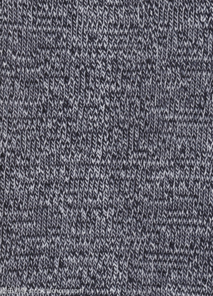 黑色和白色針織物的紋理