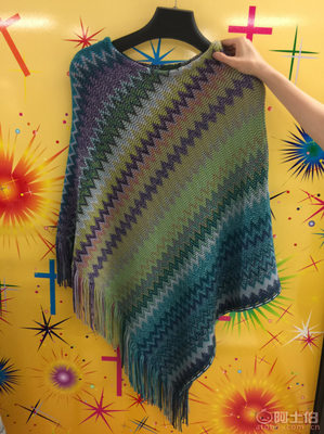 【歐美新款寬松休閑韓版鏤空披肩斗篷流蘇女裝保暖毛衣外套M523-2】桐廬南華針織廠(chǎng) - 產(chǎn)品庫(kù)